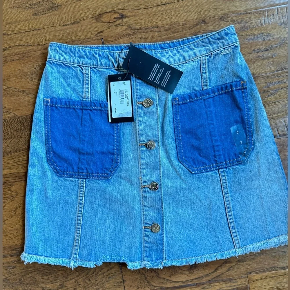 Armani Exchange Denim Mini‎ Skirt